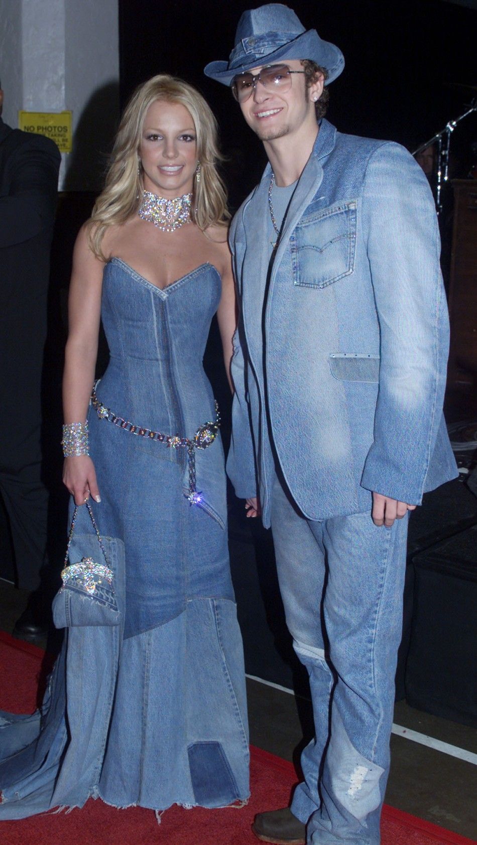 In 2001, with Britney