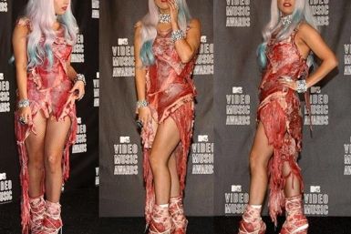 Lady Gaga's Lettuce Dress