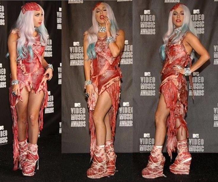 Lady Gaga's Lettuce Dress