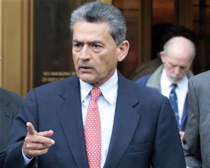 Rajat Gupta, former Goldman Sachs director and global head of consultancy at McKinsey & Co., exits Manhattan Federal Court in New York