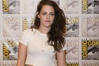 Actress Kristen Stewart arrives for a panel discussion for the upcoming film &quot;The Twilight Saga Breaking Dawn Part 2&quot; at Comic-Con