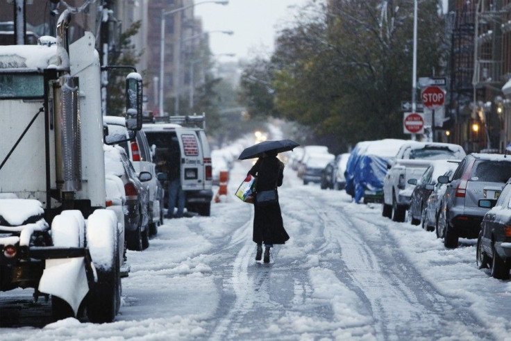 Rare October Snowstorm