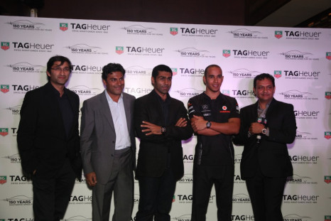 Lewis Hamilton Introduces Tag Heuer India Racing Limited Edition