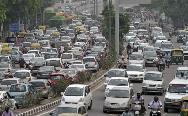 Heavy Traffic in National Capital