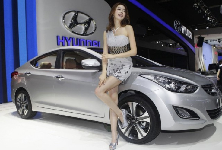 Hyundai Elantra At Auto China 2012 In Beijing