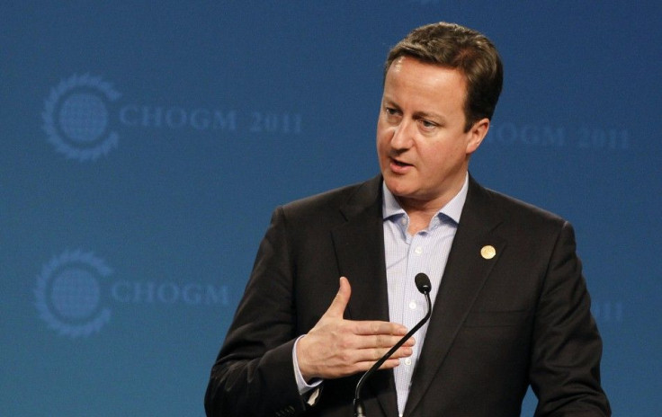 Britain's Prime Minister David Cameron 