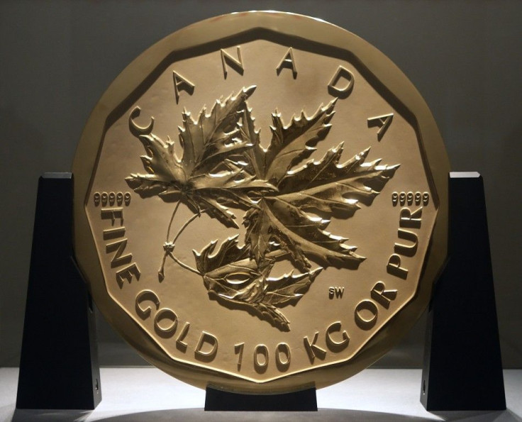 Canadian Maple Leaf gold coin