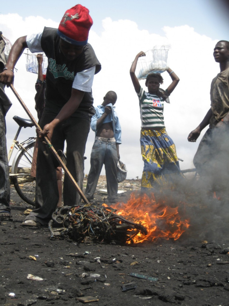 Ghana Faces Poisoning from E-waste.