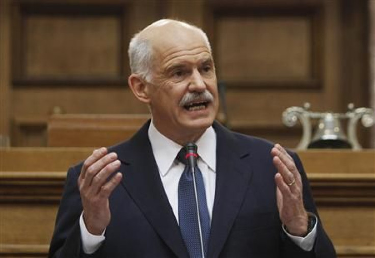 Greek Prime minister Papandreou