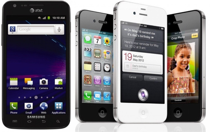 Samsung Galaxy S II Skyrocket and Apple iPhone 4S