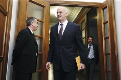 Greece's PM Papandreou 