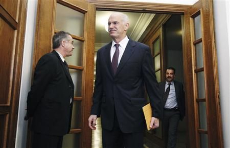 Greece's PM Papandreou 