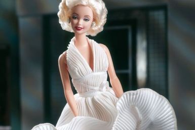 Marilyn Monroe Barbie doll in the White Dress from The Seven Year Itch