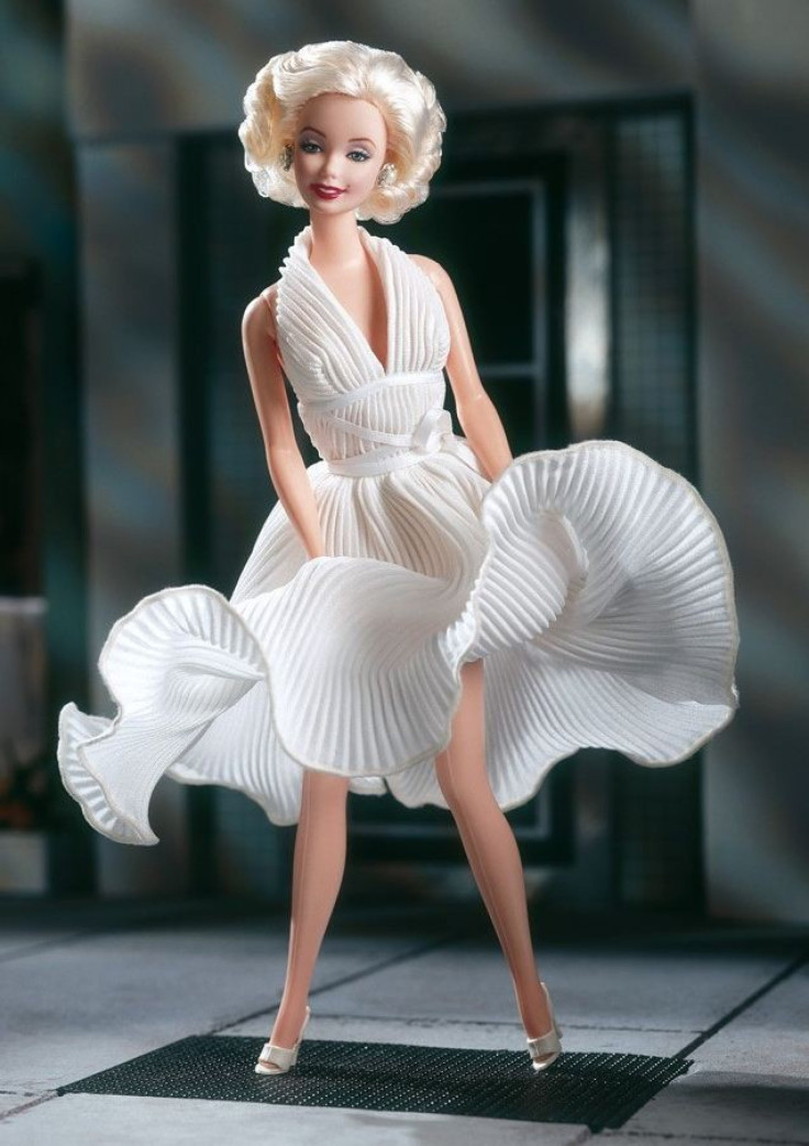 Marilyn Monroe Barbie doll in the White Dress from The Seven Year Itch