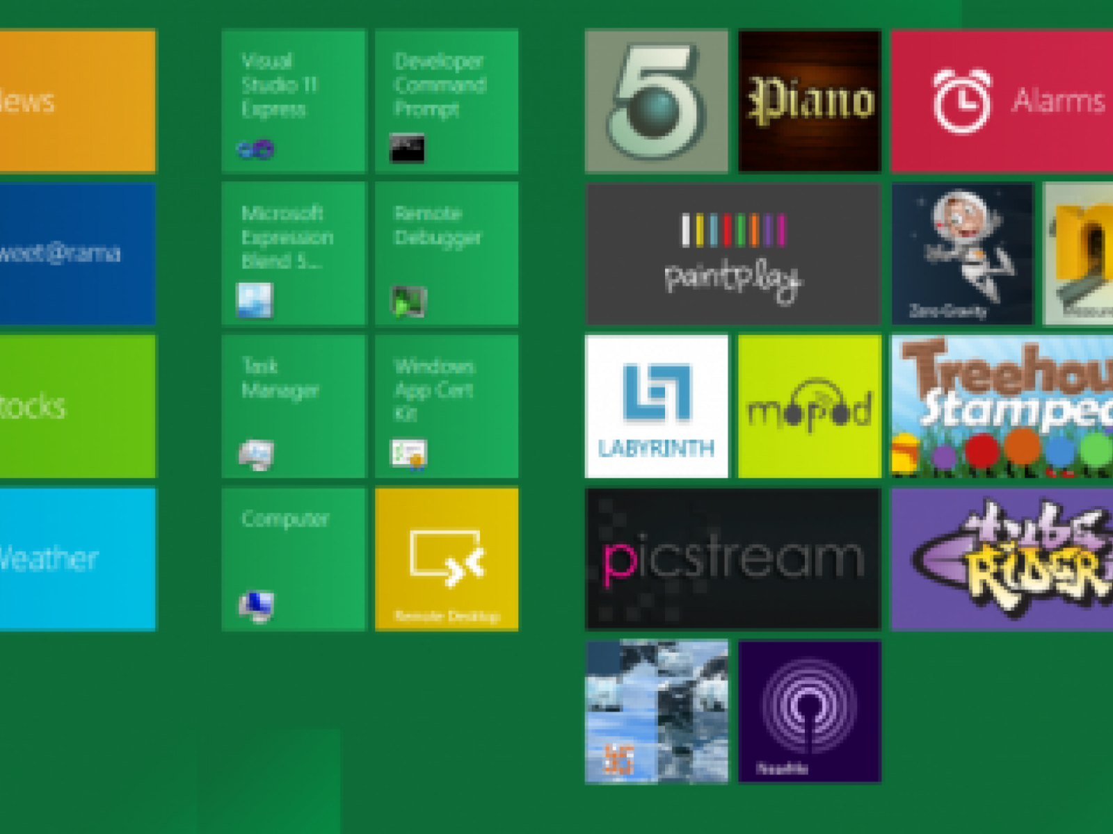 Windows 8.1 Metro Windows 8.1 PRO Metro Interface Editorial Stock