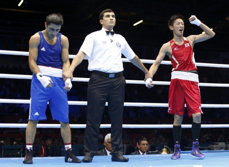 Satoshi Shimizu and Magomed Abdulhamidov