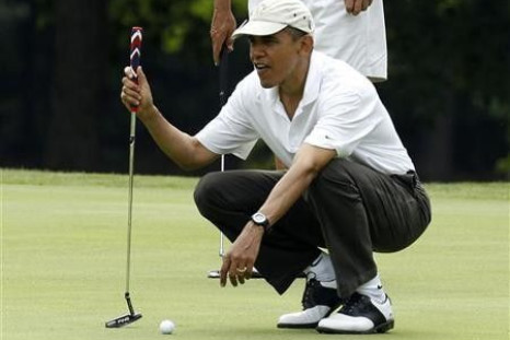 President Obama Played Gold On His 51st Birthday