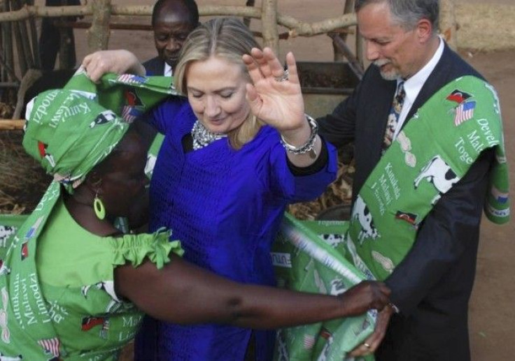Hillary Clinton in Malawi