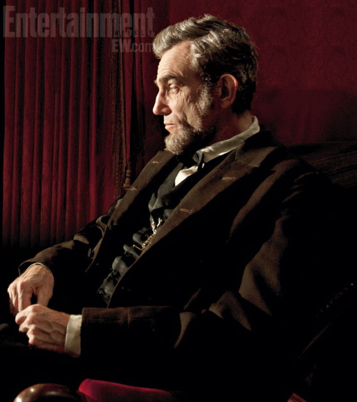 Day-Lewis as Lincoln