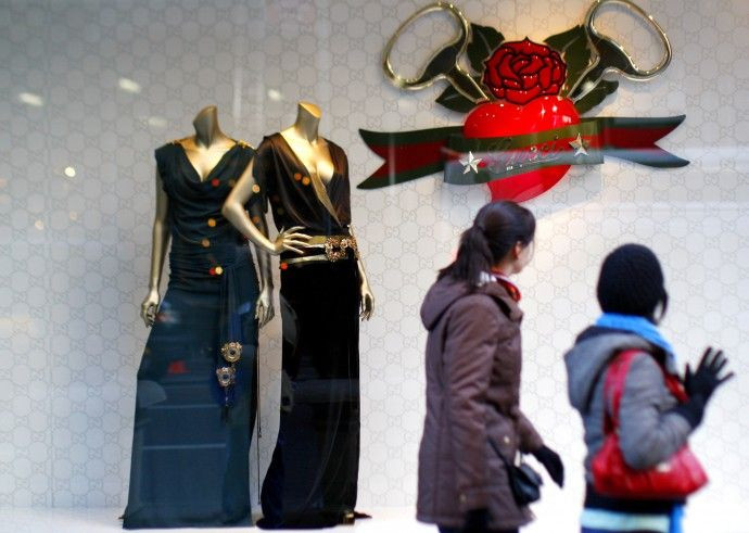 Rebound in luxury sales.