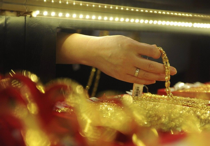 Gold jewelry in Hefei, Anhui Province, China
