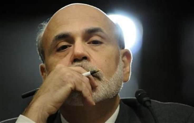 Bernanke gives testimony at a Joint Economic Committee hearing on the economic outlook, on Capitol Hill in Washington