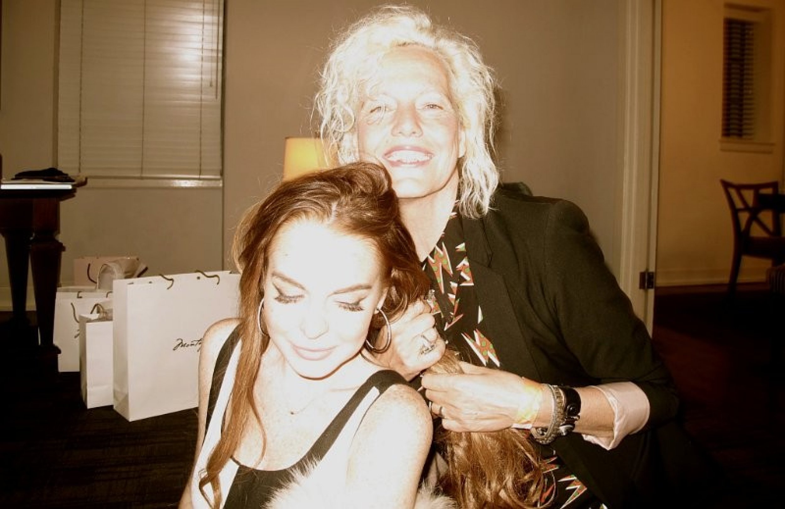 Lindsay Lohan and Ellen von Unwerth