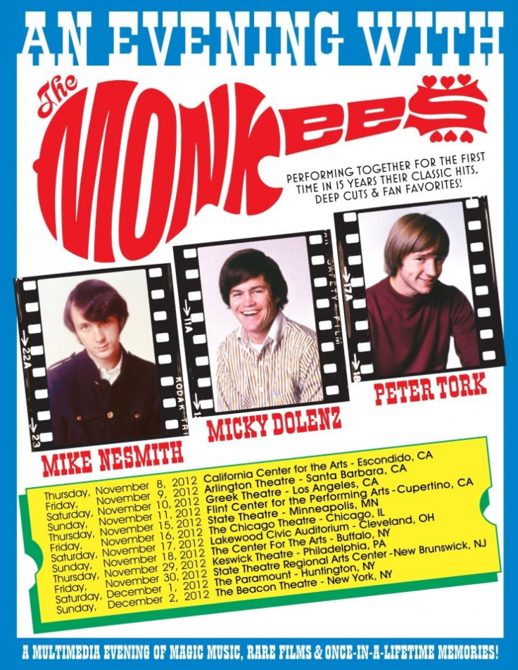 Monkees Announce Tour