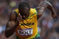 Jamaica's Usain Bolt at the London 2012 Olympic Games