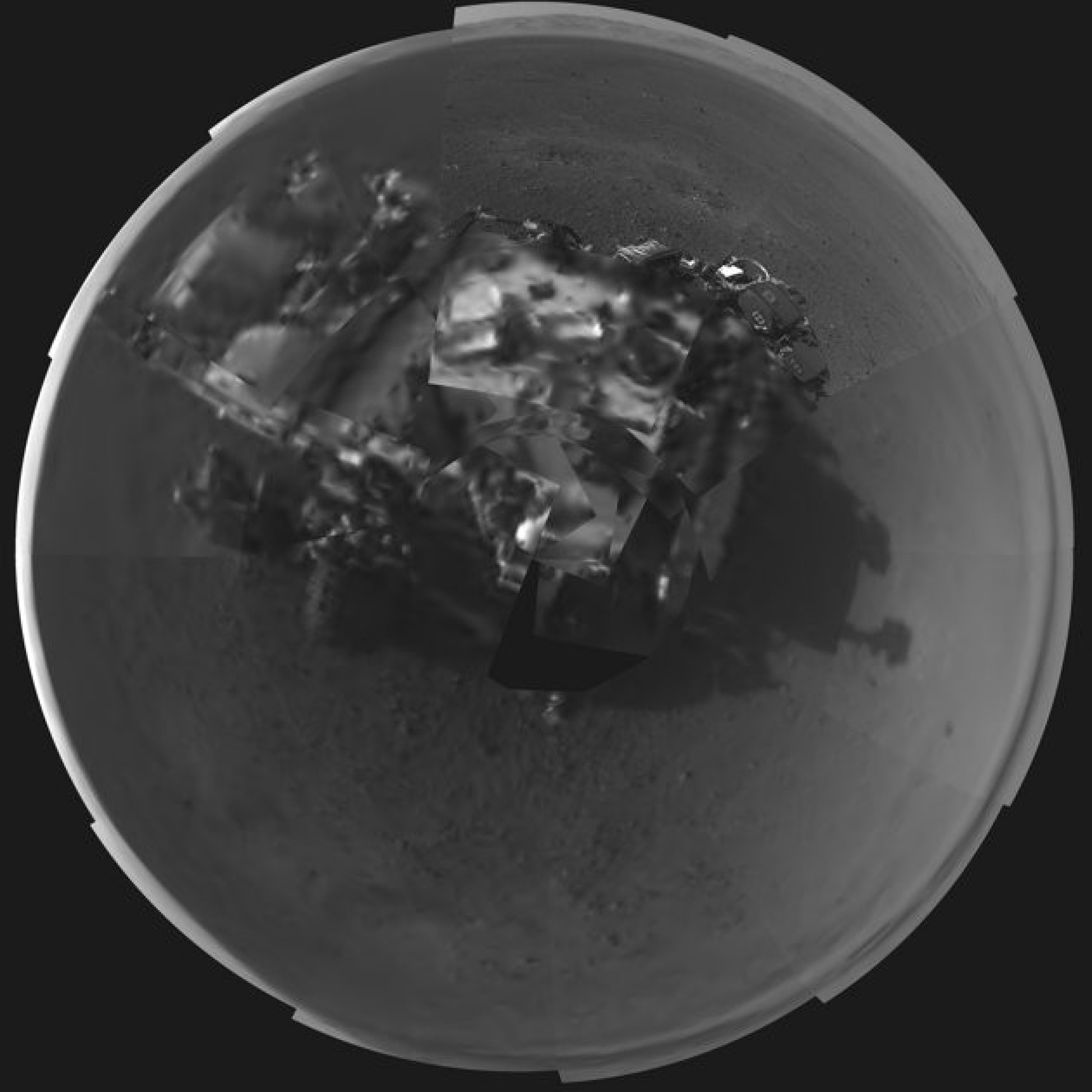 NASA Curiosity Rovers Self Potrait