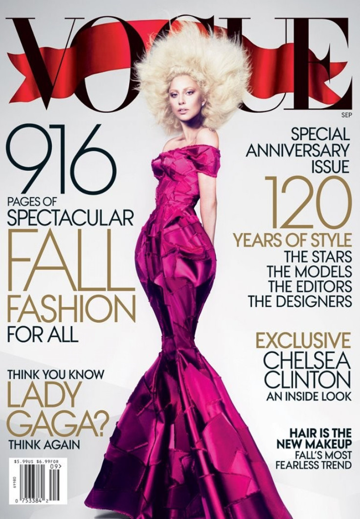 Lady Gaga appears on the September 2012 issue of Vogue