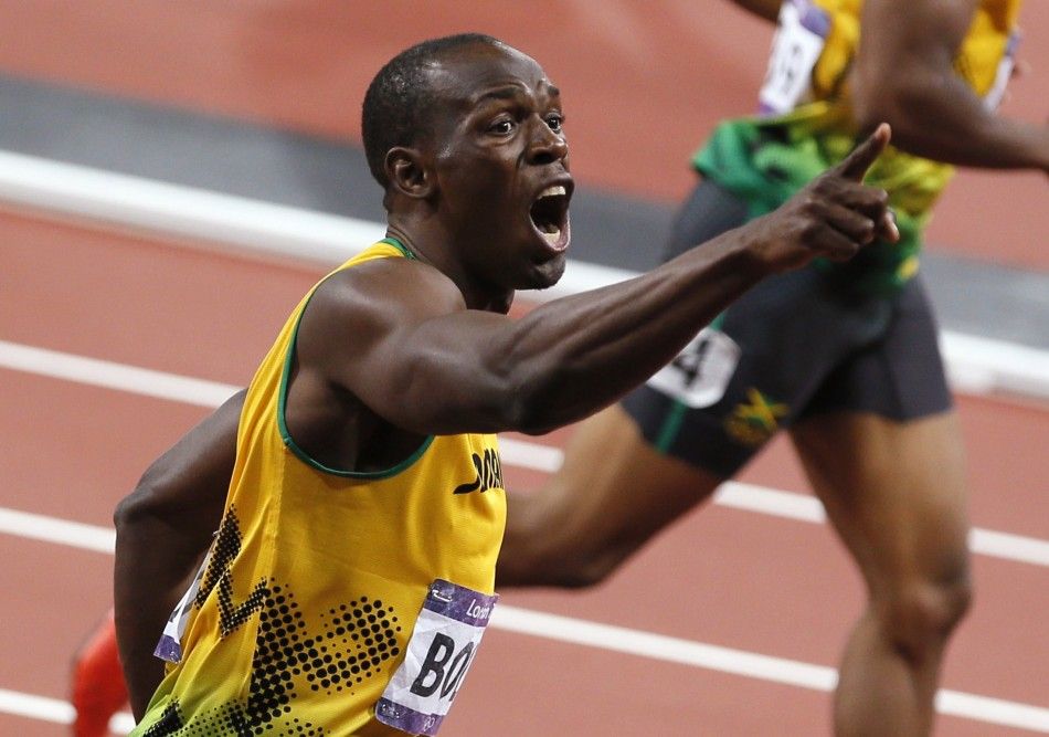 Fastest Athlete or Greatest Athlete in the World, Usain Bolt is Medias Delight Photos
