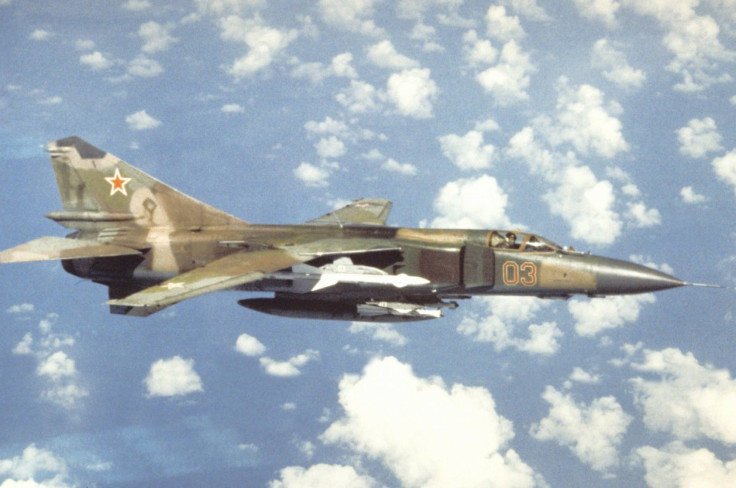 MIG-23 aircraft