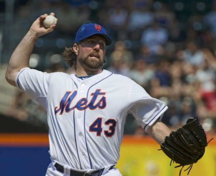 R.A. Dickey is having the best season of his career at age 38.