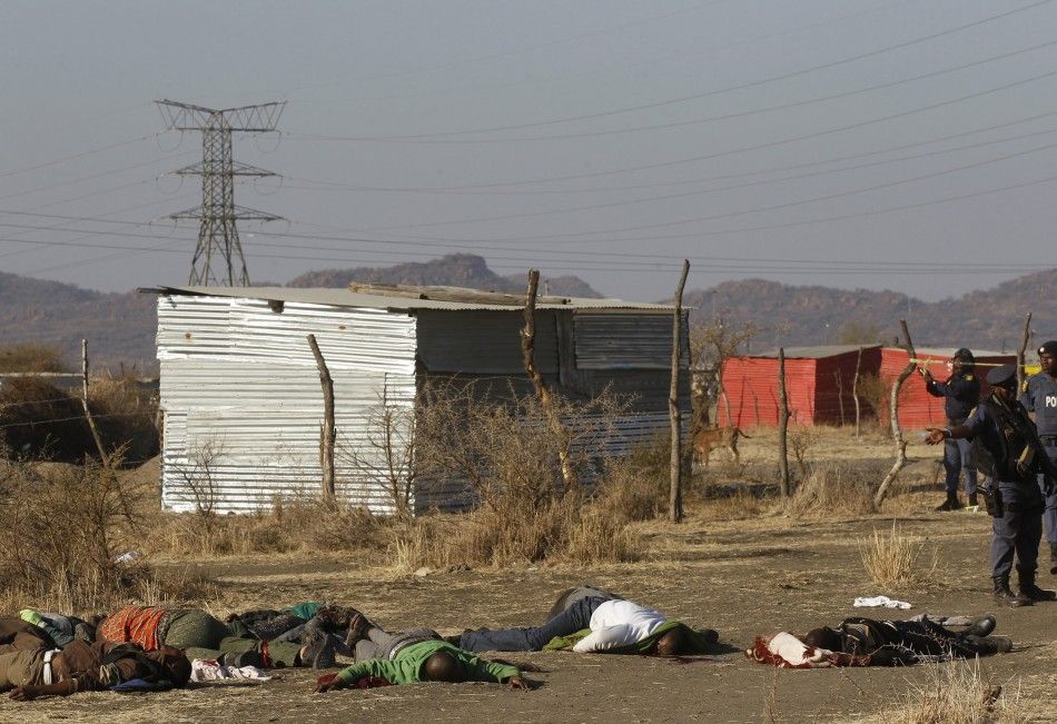 The images of the dead shocked South Africa.