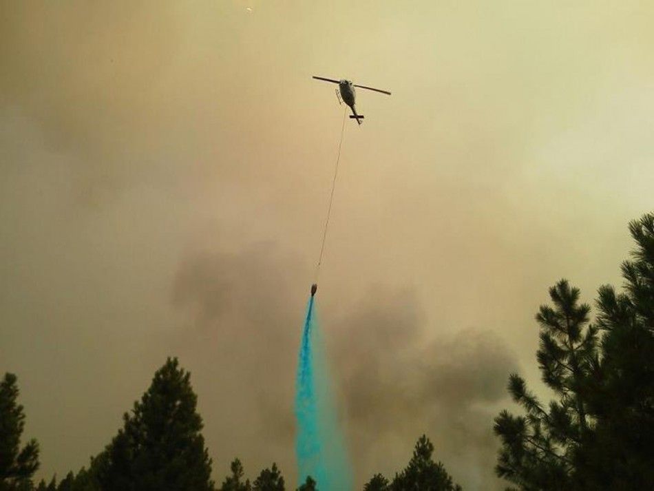 Roaring Wildfire Ravage Western U.S States Photos