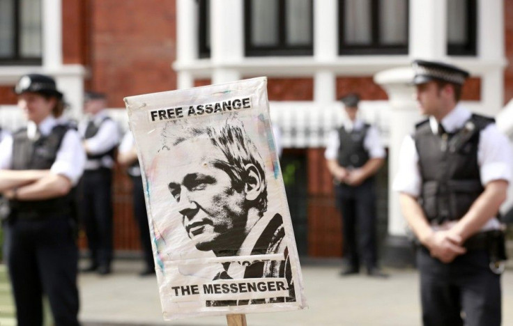 Assange protest