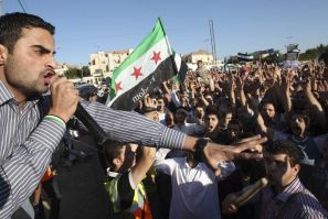 Syrians Protest in Amman