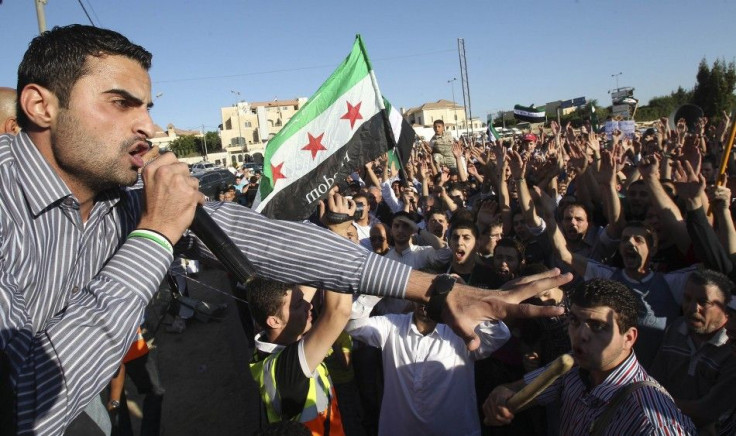 Syrians Protest in Amman