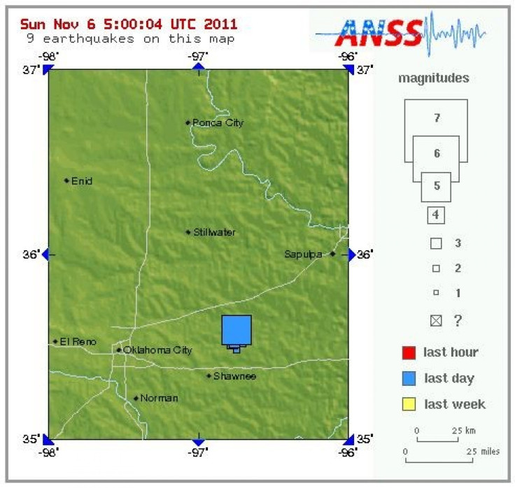 5.6 Magnitude Quake Rocks Central Oklahoma after Earlier Shakes