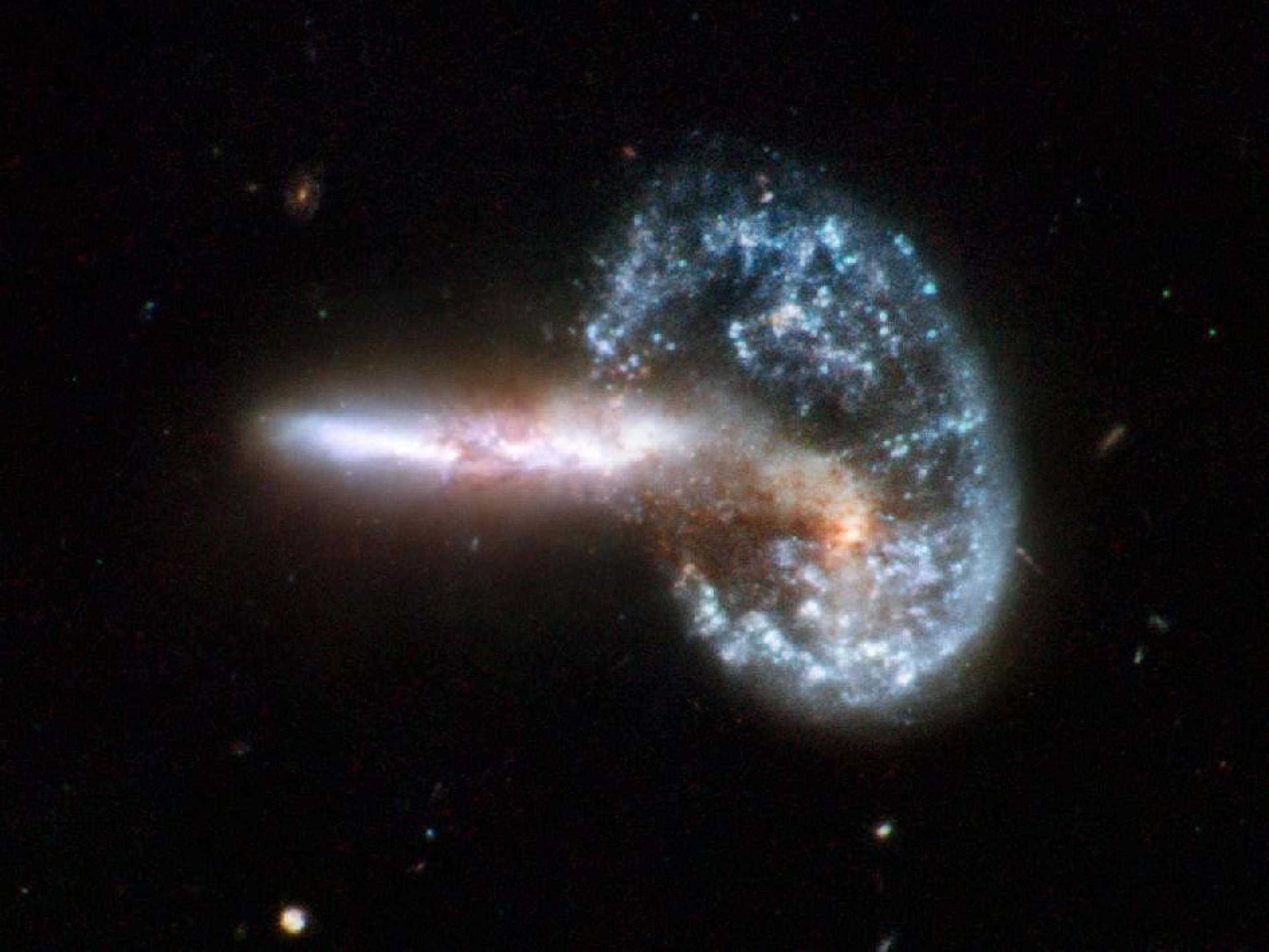 Galaxies Collide