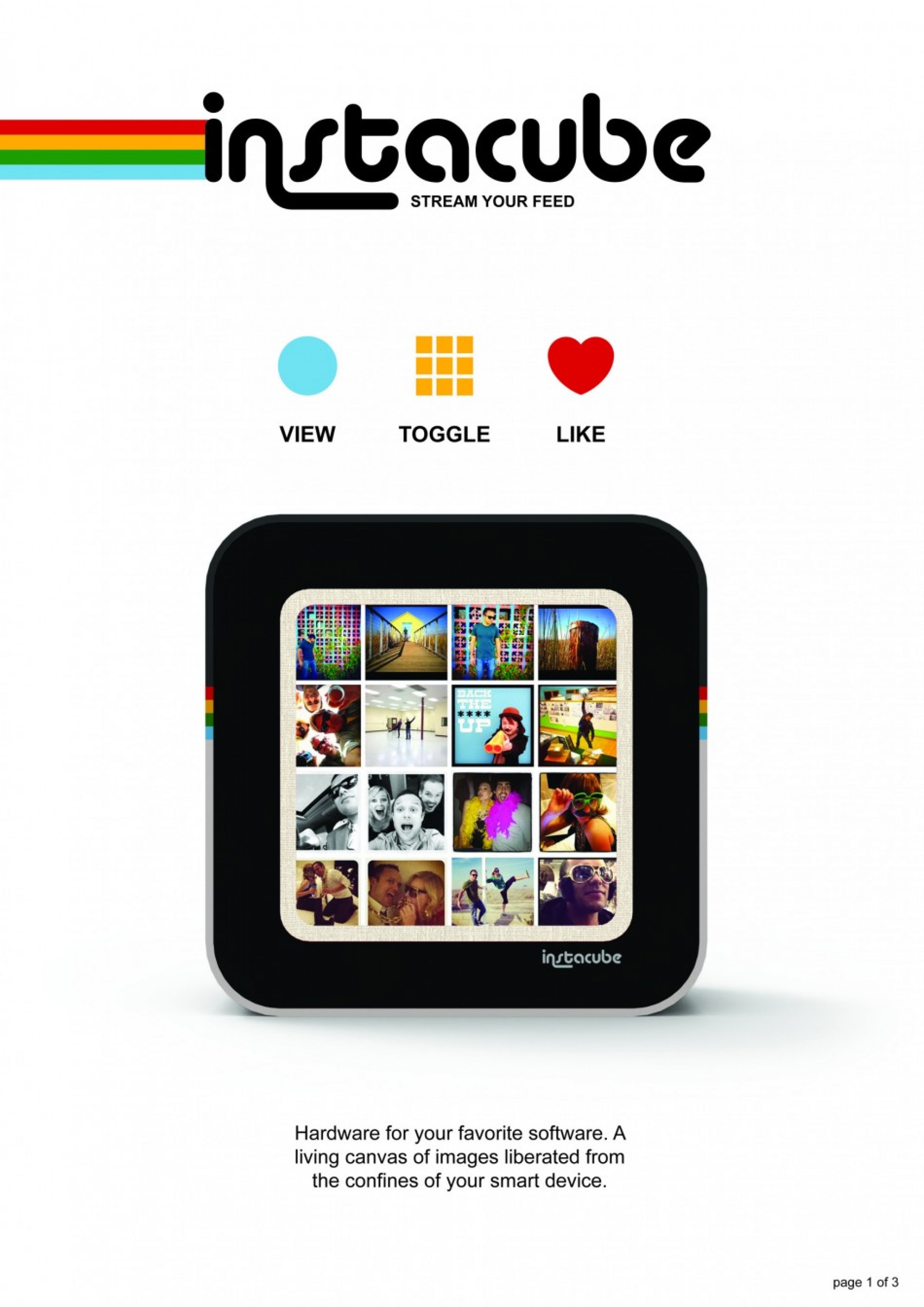 Instacube Hey Instagram, Your Hardware Solution Just Launched On Kickstarter VIDEO