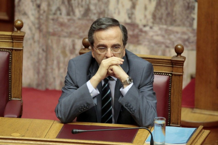 Greek Prime Minister Antonis Samaras