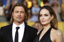 Angelina Jolie and Brad Pitt support Ann Curry