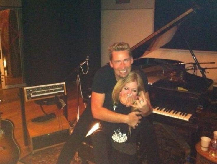 Avril Lavigne and fiance Chad Kroeger