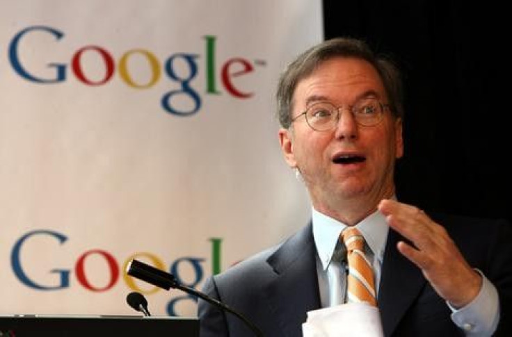 Google's Eric Schmidt