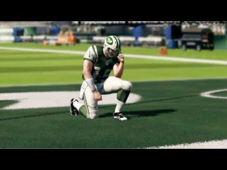 The Madden '13 version of Tim Tebow