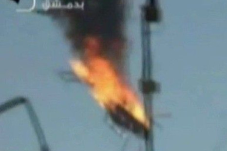 Helicopter Shot Down In Syria