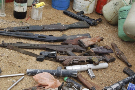 Guns from Boko Haram