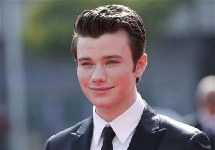 Actor Chris Colfer arrives at the 2011 Primetime Creative Arts Emmy Awards in Los Angeles